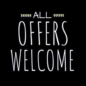 Reasonable offers welcome!!